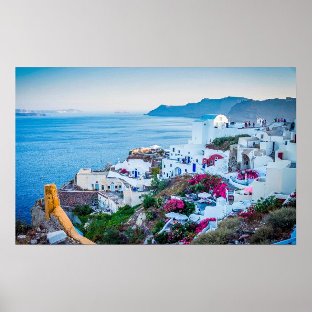 Poster Grécia Santorini (Frente)