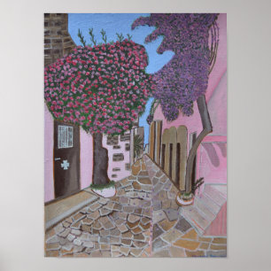 Poster Grécia Santorini 2