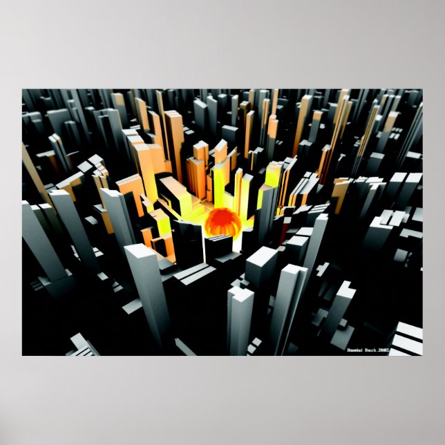 Poster Greebles (Frente)