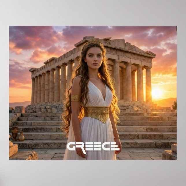POSTER GREECE - ACROPOLIS (Frente)