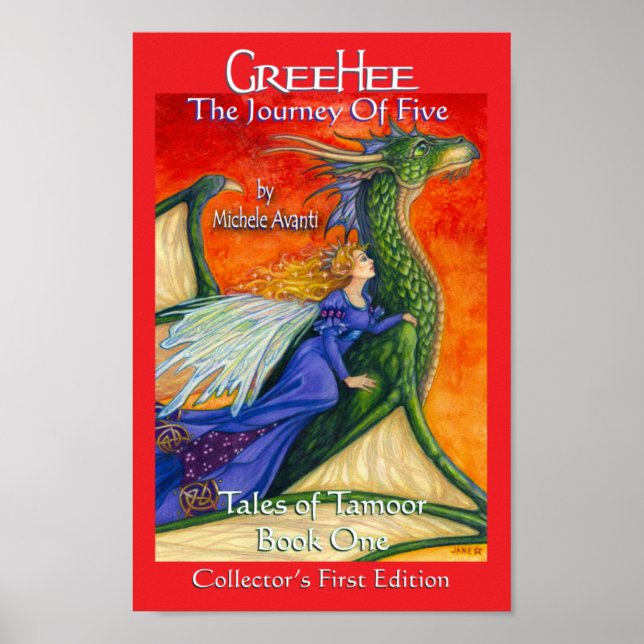 Poster GreeHee O Dragão e a Princesa Leiteira Loni (Frente)