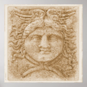 Póster Greek God Hermes PICTURE ancient image of Hermes