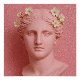 Póster Greek Pink Poster.