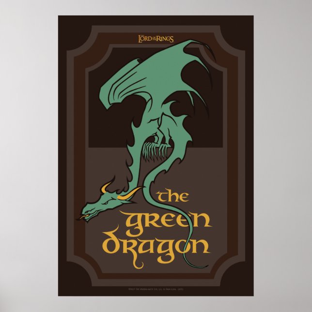POSTER GREEN DRAGON™ (Frente)