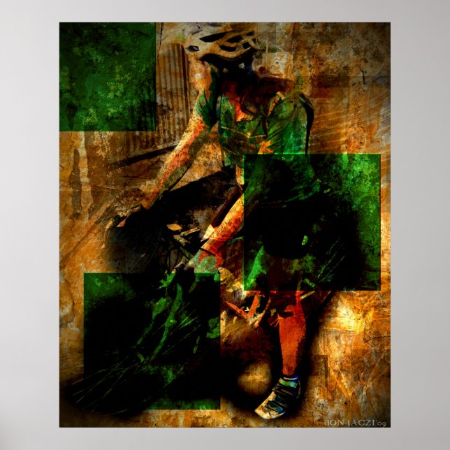 Poster Green Jersey II (Frente)