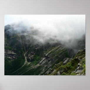 Poster Green Katahdin Mountainside, Maine