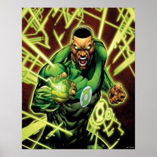 Poster Green Lantern Corps #61 Guerra do Cobrir dos Quadr