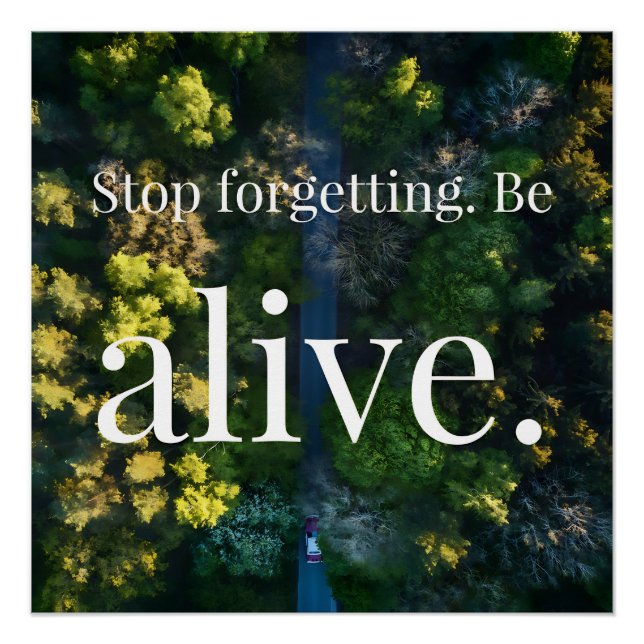 Póster Green Life (Frente)