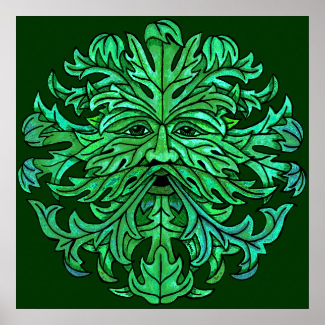 Póster Green Man Gaze (Frente)
