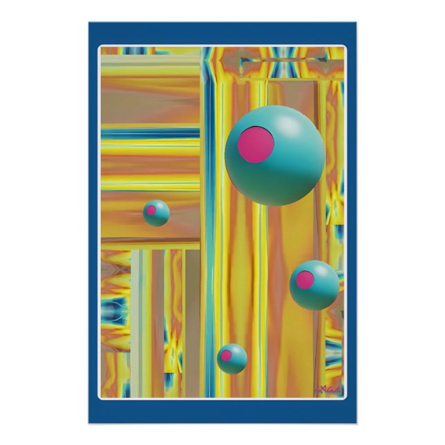 Póster Green New Deal - Ken Gage Surreal Art (Frente)