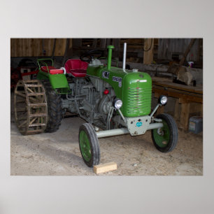 Póster Green Steyr Trator KL I