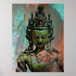 Poster Green Tara Dakini