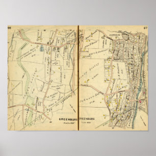 Póster Greenburg, New York 2