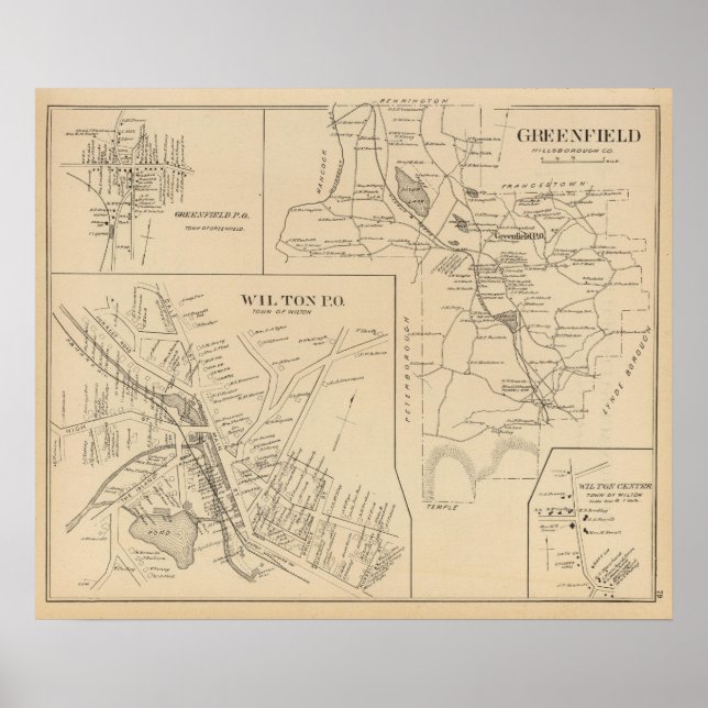 Poster Greenfield, Hillsborough Co (Frente)