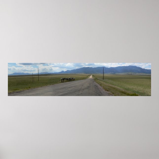 Poster Greenhorn Mountain Panorama, Colorado (Frente)