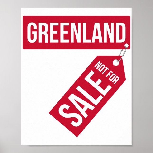 POSTER GREENLAND NOT FOR SALE (Frente)