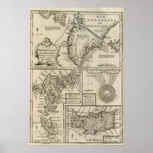 Poster Greenland velho