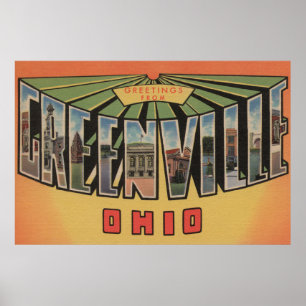 Póster Greenville, Ohio - grandes cenas da letra