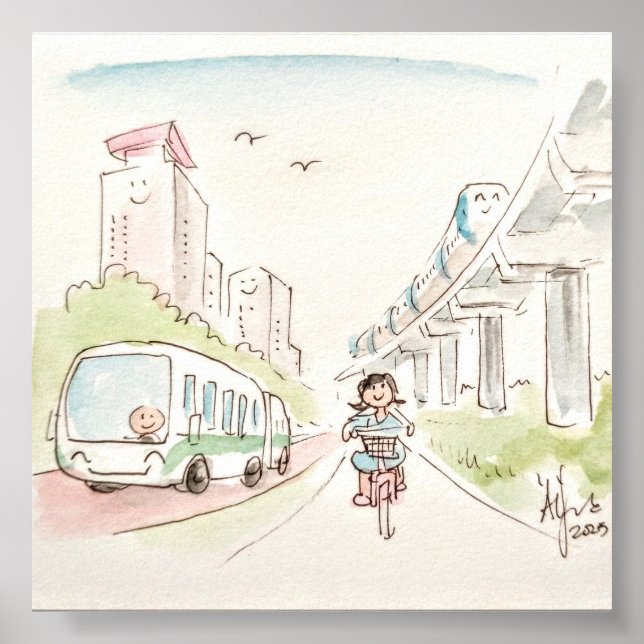 Poster Greenway (Frente)