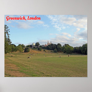 Poster Greenwich Park, Londres