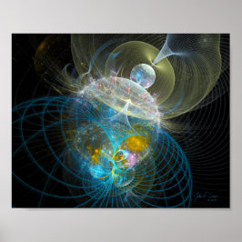 Poster Grelha de Gravidade (10x8)