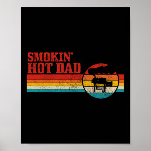 Poster Grelhando Churrasco Dia Dos Pais Engraçado Grelha