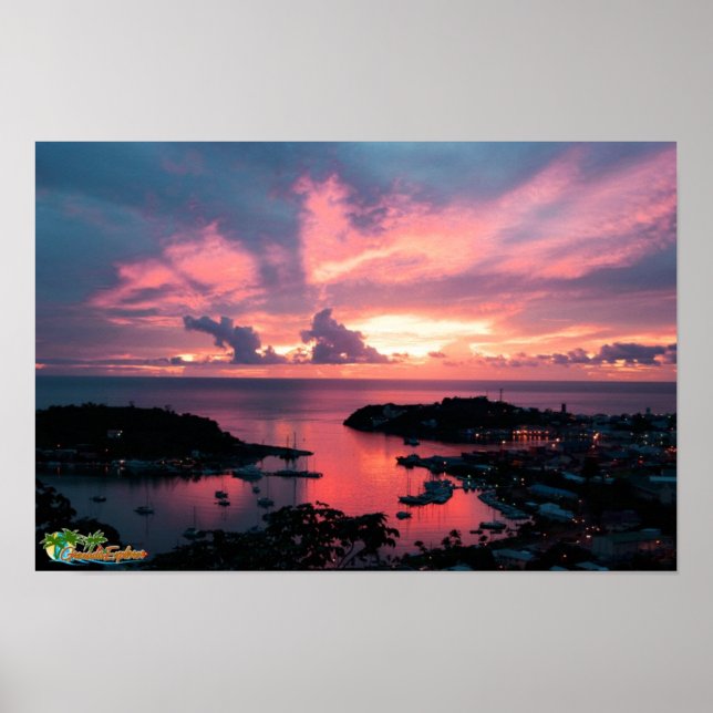Póster Grenada Sunset (Frente)