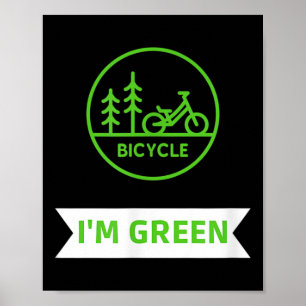 Poster Greta Bicycel Nature Protection Prot Ambiental