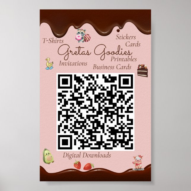 Poster Gretas Goodies  (Frente)