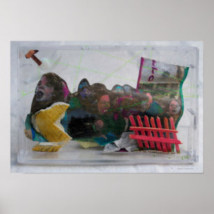 Póster Greve de Estudantes de Manifestação K7 1986 Mídia 