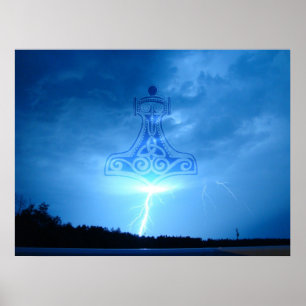 Póster Greves de Mjolnir