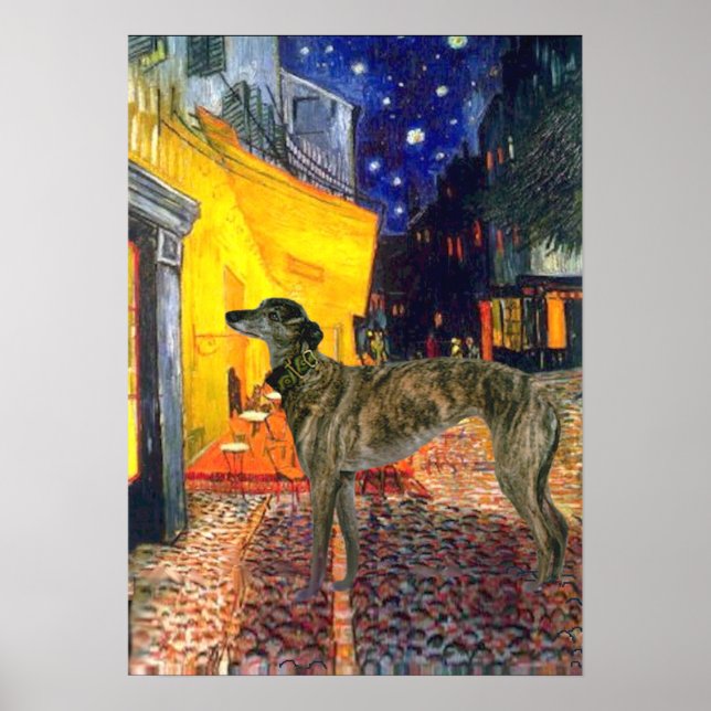Póster Greyhound (br8) - Café Terrace (Frente)