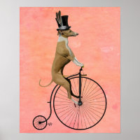 Greyhound no Black Penny Farthing
