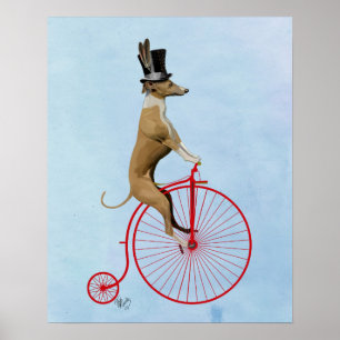 Póster Greyhound no Red Penny Farthing
