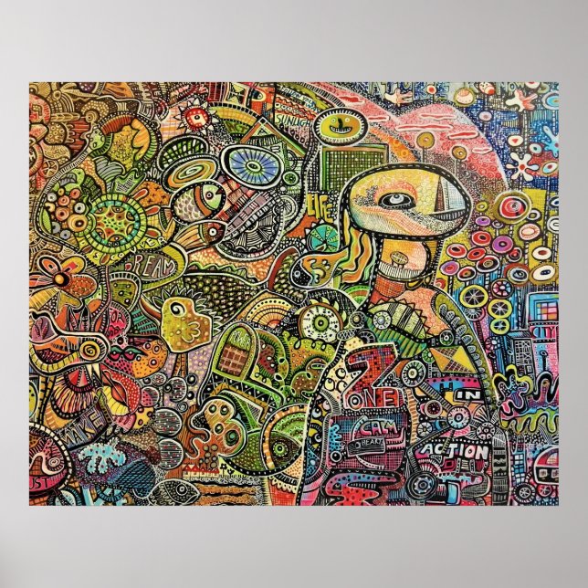 POSTER GRFAFITTI-MEU MUNDO (Frente)