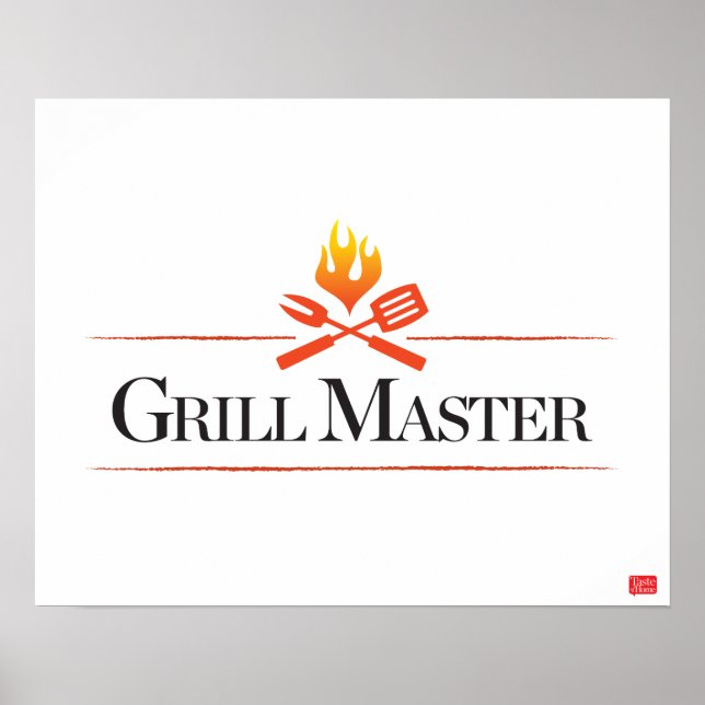 Póster Grill Master (Frente)