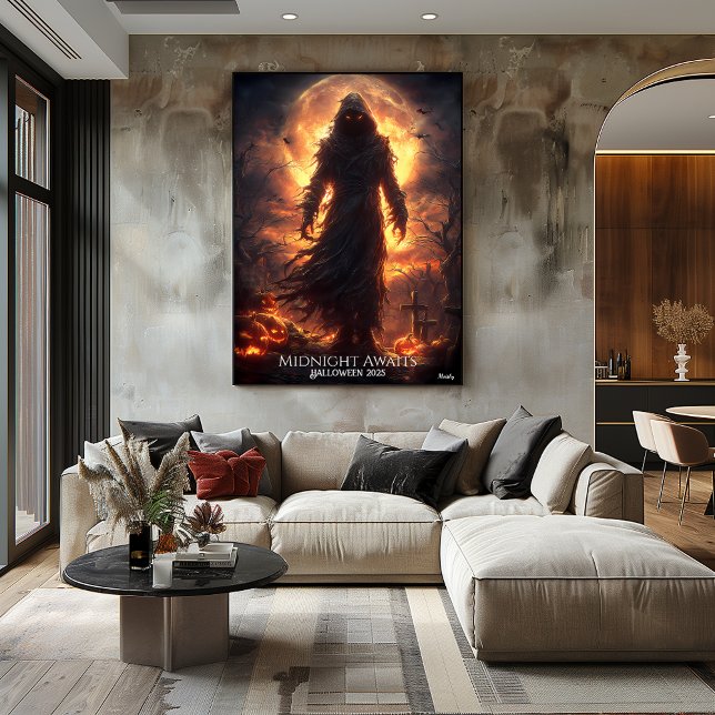 Poster Grim Hollow Watcher Halloween (Criador carregado)