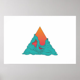 Póster Grime Sunset Triangle