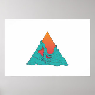 Póster Grime Sunset Triangle