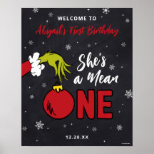 Grinch Ela é uma Malvada 1º Aniversário
