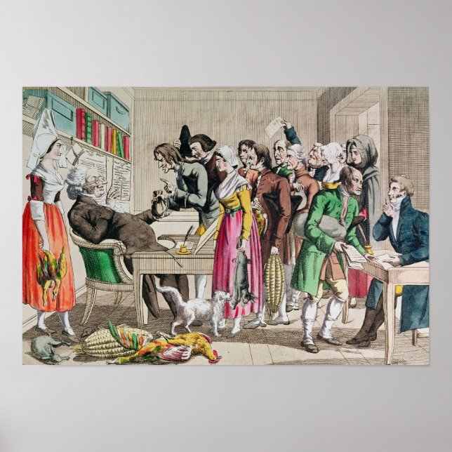 Póster Gripardin, Procurador da Normandia (Frente)