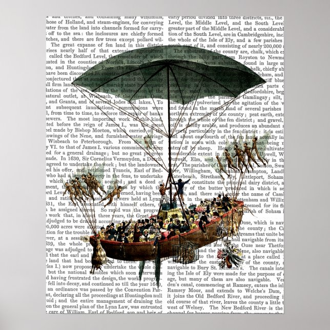 Póster Gripe E Criaturas Voadoras (Frente)