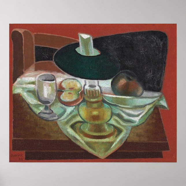 Poster Gris - Abaixo Da Lâmpada 1925 (Frente)