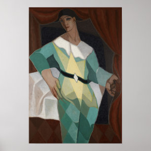 Poster Gris - Harlequin