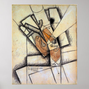 Poster Gris - O Fumante