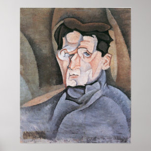Poster Gris - Retrato De Maurice Raynal 1912