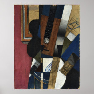 Poster Gris - Violão E Pipe