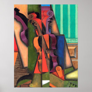 Poster Gris - Violino E Violão