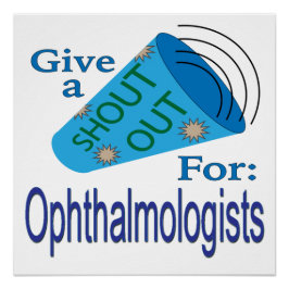 Póster Gritar por Oftalmologistas