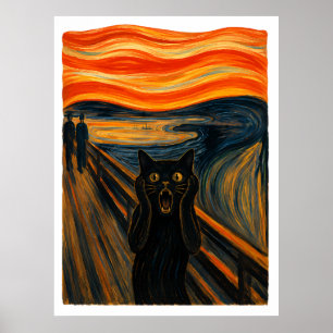 Poster Grito de Gato